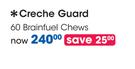Creche Guard 60 Brainfuel Chews-Each