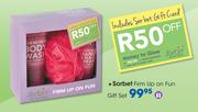 Sorbet Firm Up On Fun Gift Set