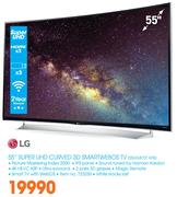 LG 55" Super UHD Curved 3D Smart Web OS TV 55UG870T AFB