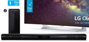 LG 2.1 Channel Sound Bar With USB LAS450H