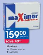 Maximor For Men Advance 4 Capsules-Per Pack