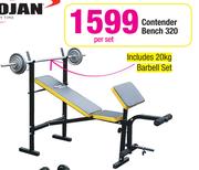 Contender Bench 320-Per Set