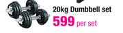20Kg Dumbbell Set-Per Set
