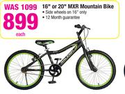 Raleigh 16" Or 20" MXR Mountain Bike