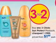 Clicks Sun Protect Products-Each