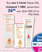 Clicks Tissue Oils(Excl. 500ml Or Pay Less)-Each