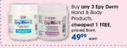 Epy Derm Hand & Body Products-Each