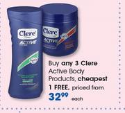 Clear Active Body Products-Each