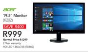 Acer 19.5" Monitor K202