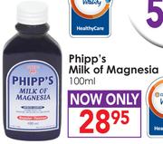 Phipp's Milk Of Magnesia-100ml
