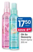 Oh So Heavenly Room Spray-200ml Each