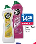 Handy Andy Cream-750ml Each