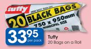 Tuffy Bags On A Roll-20's Per Pack