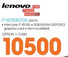 Lenovo i7 Notebook(Z5070)