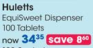 Huletts EquiSweet Dispenser 100's Tablets