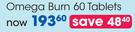 Evox Omega Burn 60's Tablets