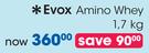 Evox Amino Whey-1.7kg