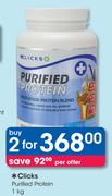  Clicks Purified Protein-2 x 1Kg