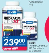 USN Phedra-Cut Ultra XT 120's Capsules + 30's Capsules