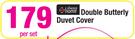 Always Home Double Butterly Duvet Cover-Per Set