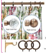 25mm Steel Curtain Plastic Rings (10)