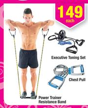 Special Trojan Executive Toning Set Chest Pull Power Trainer Resistance Band Each m.guzzle .za
