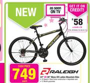 Raleigh 24" Or 26" Mens Or Ladies Montain Bike
