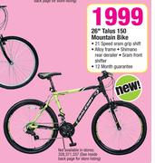 Raleigh 26" Talus 150 Mountain Bike