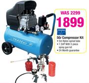 Tradeair 50L Compressor Kit