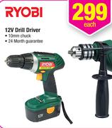Ryobi 12V Drill Driver