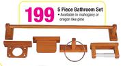 5 Piece Bathroom Set