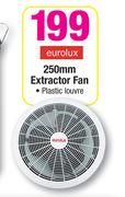 Eurolux 250mm Plastic Louvre Extractor Fan