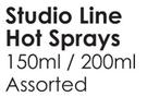 L'Oreal Studio Line Hot Sprays Assorted-150/200ml Each