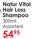 Natur Vital Hair Loss Shampoo Assorted-300ml