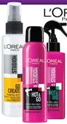 L'Oreal Studio Line Hot Sprays Assorted-150/200ml Each