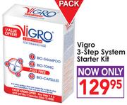 Vigro 3 Step System Starter Kit