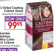 L'Oreal Casting Creme Gloss Assorted Shades