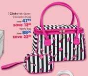 Clicks Fab Queen Cosmetics Purse