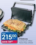Safeway Cool Touch 2-Slice Panini Press SPP200S
