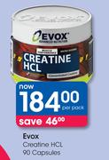 Evox Creatine HCL 90 Capsules-Per Pack