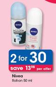 Nivea Roll On-2 x 50ml