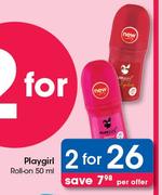 Playgirl Roll On-2 x 50ml