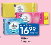 Lil-Lets Tampons-Per Pack