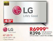 LG 43" FHD LED TV