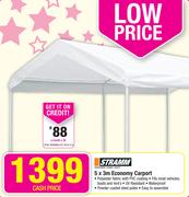 Stramm 5x3m Economy Carport