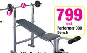 Trojan 25kg Weight Set And 142cm Bar
