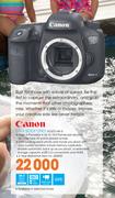 Canon DSLR Body Only-EOS7D MK II