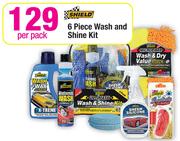 Shield 6 Piece Wash And Shine Kit-Per Pack