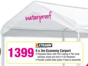 Stramm 5x3m Economy Carport