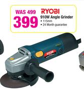 Ryobi 910W Angle Grinder